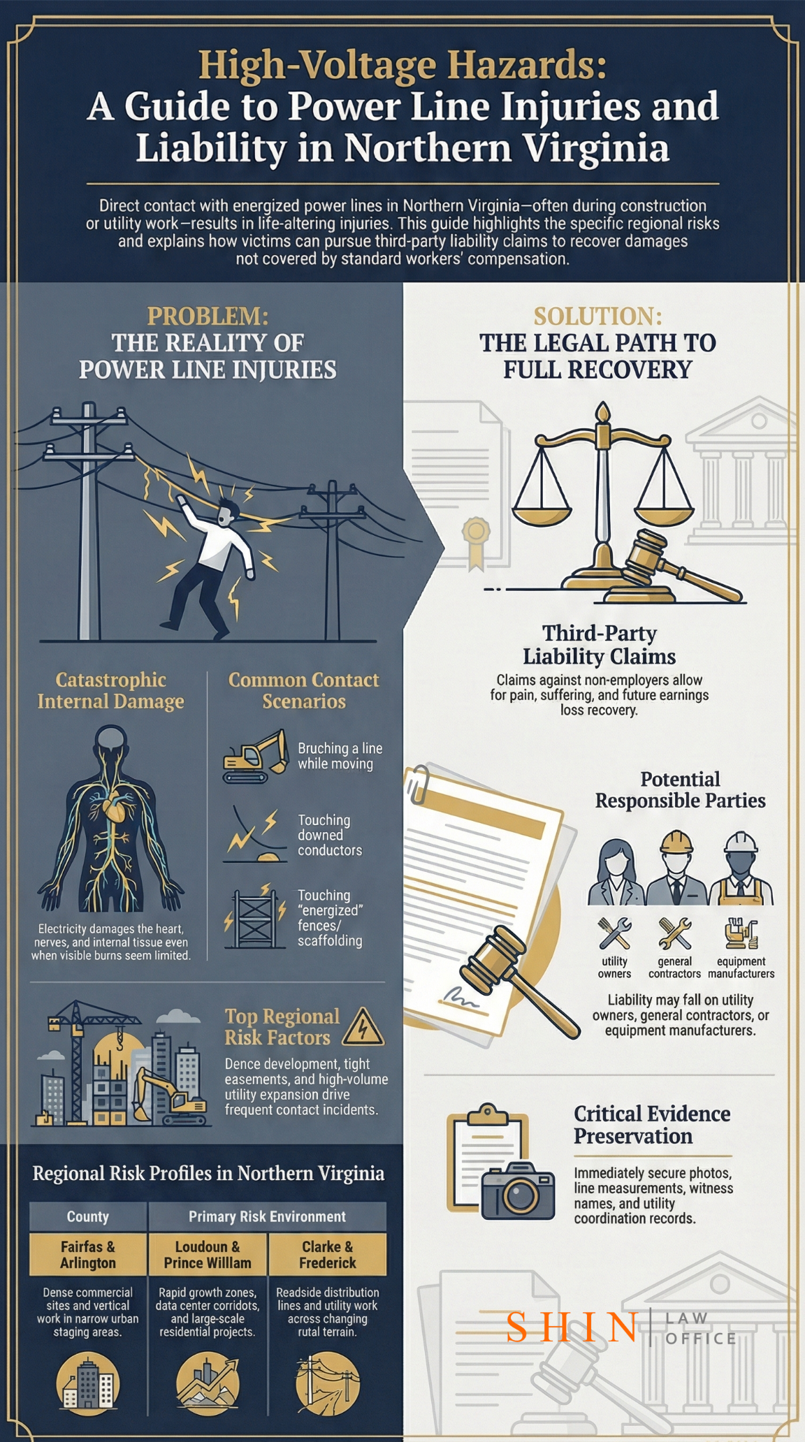 energized power line injury Fairfax County VA, overhead electrical line contact Loudoun County VA, workplace electrocution Prince William County VA, electrical burn injury Arlington County VA, utility line contact accident Clarke County VA, downed power line injury Frederick County VA, construction electrocution lawyer Fairfax County VA, electrical shock injury attorney Loudoun County VA, severe burn claim Prince William County VA, jobsite power line accident Arlington County VA, power line safety violations Clarke County VA, high voltage line contact Frederick County VA, fall after electric shock Fairfax County VA, roof worker power line contact Loudoun County VA, tree crew electrocution Prince William County VA