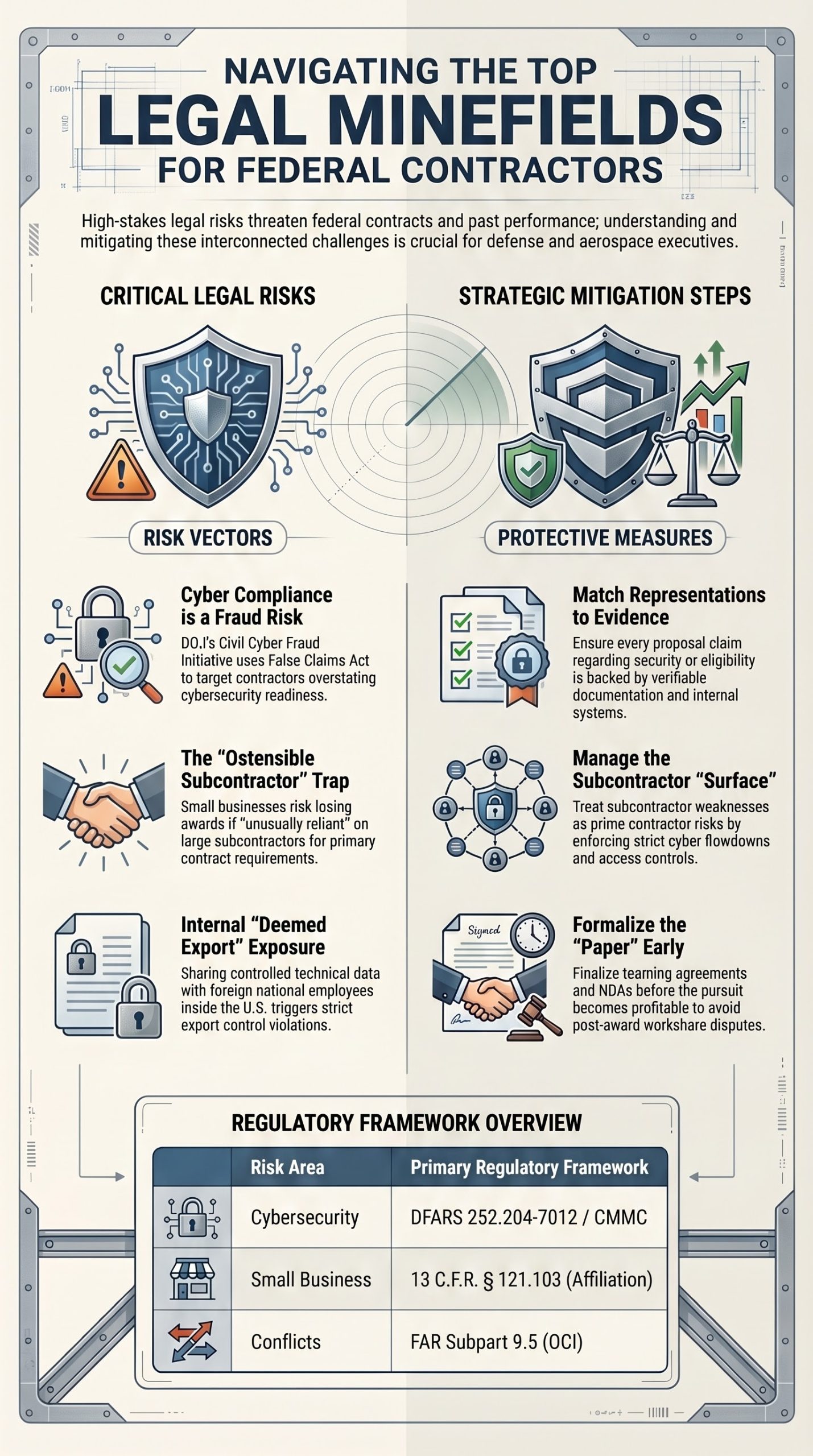 legal challenges for defense contractors Northern Virginia, federal contractor attorney Northern Virginia, aerospace company legal issues Northern Virginia, government contracts lawyer Leesburg VA