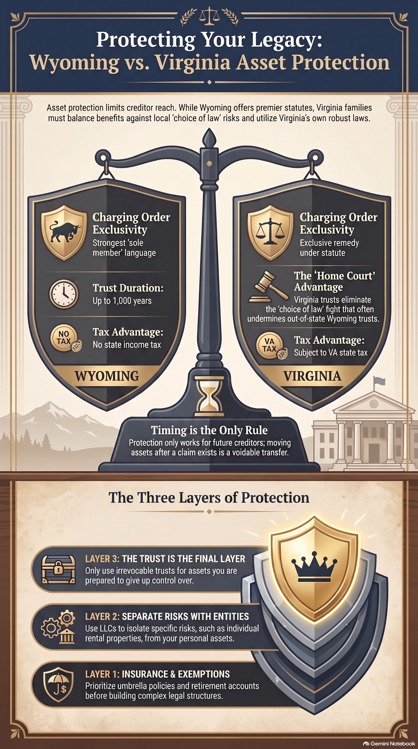 Wyoming asset protection trust guide for Virginia families from Shin Law Office